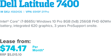 Dell Latitude 7400