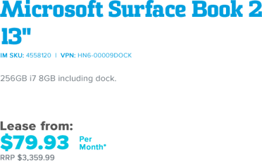 Microsoft Surface Book 2 13" 256GB